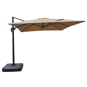 Cantilever Patio Umbrella with Large Offset Canopy