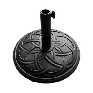 Interlaced-Pattern Round Umbrella Base