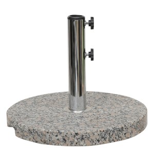 Round Granite Parasol Umbrella Base