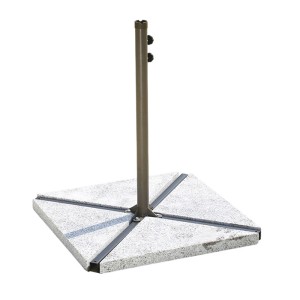 Square Granite Umbrella Base with Handle
