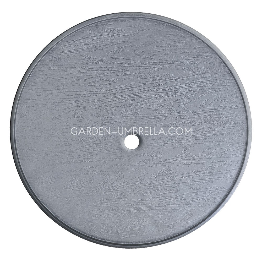 60 cm Round Patio Umbrella Pole Table Outdoor Umbrella Table Tray OFP-582